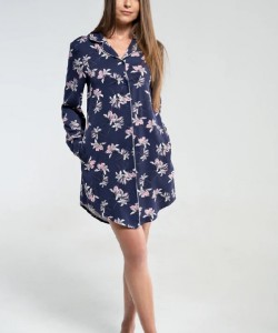 Нічна сорочка з м'якої бавовни Shato 1823 Нічна сорочка з м'якої бавовни Shato 1823