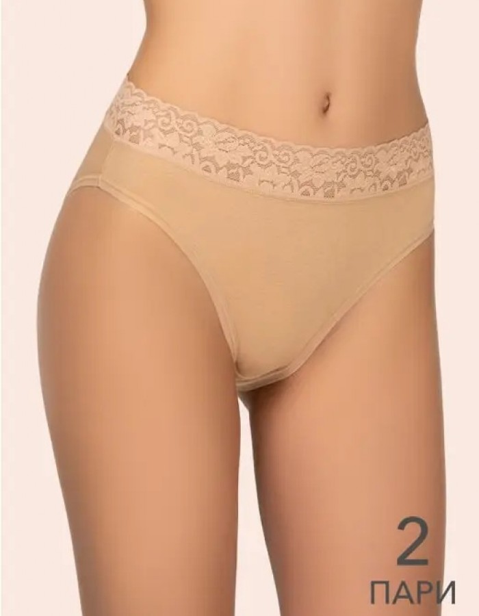 Жіночі трусики 142 C COTTON (В упаковці 2 шт. Ціна за комплект)