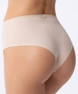 Жіночі безшовні трусики бразиліана з лазерною обробкою країв Julimex Brasil Maxi 