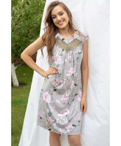 Жіноча сорочка з ніжної віскози Shato 2312 animal print 