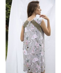 Жіноча сорочка з ніжної віскози Shato 2312 animal print 