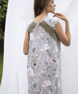 Жіноча сорочка з ніжної віскози Shato 2312 animal print Жіноча сорочка з ніжної віскози Shato 2312 animal print