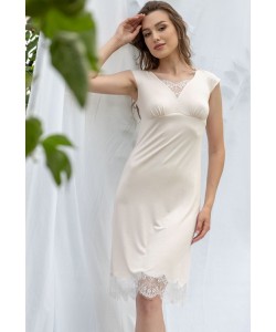 Жіноча сорочка з ніжної м'якої віскози 2310 salmon