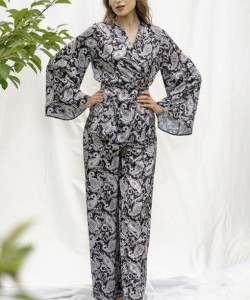 Комплект жіночий з шовку Армані Shato 2304 black Комплект жіночий з шовку Армані Shato 2304 black