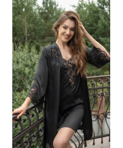 Жіночий халат з шовку Армані Shato 2302/1 Жіночий халат з шовку Армані Shato 2302/1