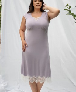 Жіноча сорочка з ніжної м'якої віскози 2310 lila Жіноча сорочка з ніжної м'якої віскози 2310 lila