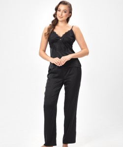 Домашній комплект з шовку Армані Shato 2504 black Домашній комплект з шовку Армані Shato 2504 black