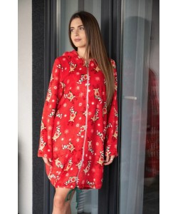 Жіночий флісовий халат Wiktoria 1412 Жіночий флісовий халат Wiktoria 1412