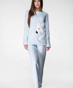 Домашній флісовий комплект Wiktoria 1125 Домашній флісовий комплект Wiktoria 1125