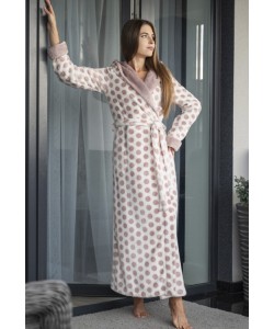 Жіночий флісовий халат Wiktoria 1407