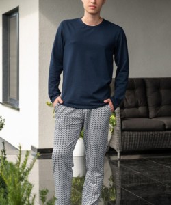 Піжамний чоловічий комплект Wiktoria 1419 