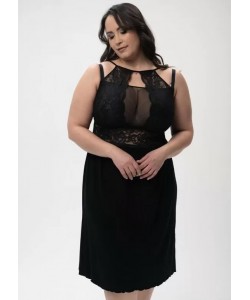 Жіноча сорочка з ніжної м'якої віскози Shato 2434 black Жіноча сорочка з ніжної м'якої віскози Shato 2434 black