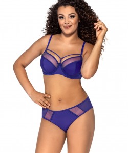 Напівм'який бюстгальтер з блискучою обробкою швів та декоративними бретелями Ava 1030/1 Iris Напівм'який бюстгальтер з блискучою обробкою швів та декоративними бретелями Ava 1030/1 Iris