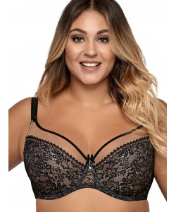 М'який бюстгальтер із ніжного тюля і мережива Ava 1396 Crystal maxi