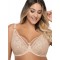М'який мереживний бюстгальтер бралет Ava 1824 Beige Maxi