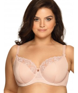 Напівм'який закритий бюстгальтер кольору пудри Ava 1921 Freesia beige Напівм'який закритий бюстгальтер кольору пудри Ava 1921 Freesia beige