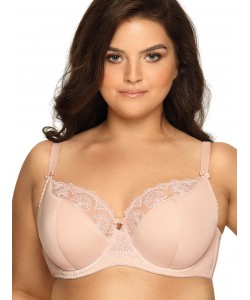 Напівм'який закритий бюстгальтер кольору пудри Ava 1921 Freesia maxi