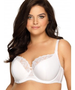 Класичний напівм'який білий бюстгальтер Ava 1921 Freesia maxi white