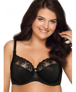 Елегантний чорний бюстгальтер закритого типу Ava 1922 Black