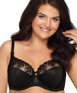 Елегантний чорний бюстгальтер закритого типу Ava 1922 Black