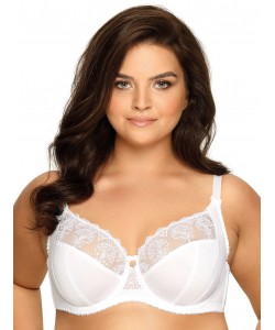 М'який закритий бюстгальтер з боковим посиленням Ava 1922 Freesia White SSS