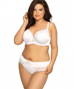 Ущільнений бюстгальтер з ніжним мереживом Ava 1924 White Ущільнений бюстгальтер з ніжним мереживом Ava 1924 White