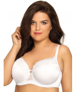 Ущільнений бюстгальтер з ніжним мереживом Ava 1924 White Ущільнений бюстгальтер з ніжним мереживом Ava 1924 White