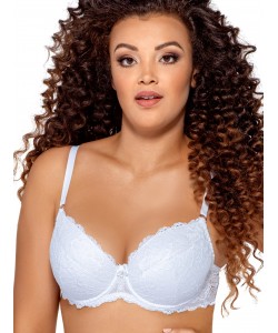 Мереживний бюстгальтер пуш-ап Ava 1970 White Мереживний бюстгальтер пуш-ап Ava 1970 White