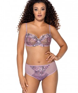 М'який бюстгальтер зі сріблястою вишивкою Ava 1986 Pink SSS Maxi М'який бюстгальтер зі сріблястою вишивкою Ava 1986 Pink SSS Maxi