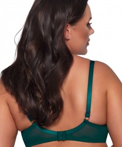 Напівм'який бюстгальтер з ніжною квітковою вишивкою блискучою ниткою Ava 2087 Emerald Maxi Напівм'який бюстгальтер з ніжною квітковою вишивкою блискучою ниткою Ava 2087 Emerald Maxi