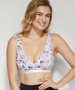 М'який бавовняний бюстгальтер-топ без кісточок Mitex Mama Lilly