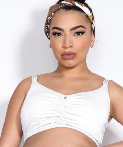 Бавовняний бюстгальтер для вагітних і годуючих жінок Mitex Mama Bra