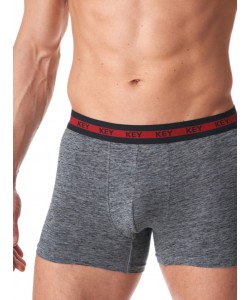 Чоловічі труси боксери з м'якої бавовни з широким поясом Key MXH 178 B23