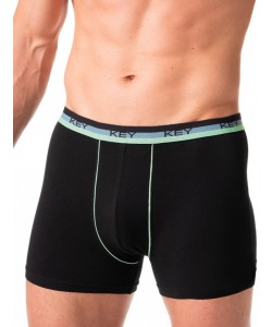 Чоловічі труси боксери з гладкої м'якої бавовни Key MXH 188 A24