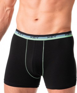 Чоловічі труси боксери з гладкої м'якої бавовни Key MXH 188 A24 Чоловічі труси боксери з гладкої м'якої бавовни Key MXH 188 A24