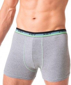 Чоловічі труси боксери з гладкої м'якої бавовни Key MXH 188 A24