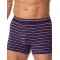 Чоловічі бавовняні труси боксери у смужку Key MXH 325 A23