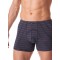 Набір чоловічих бавовняних трусів боксерів у смужку Key MXH 355 B23