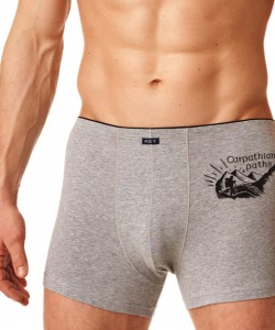 Чоловічі бавовняні труси боксери з принтом Key MXH 868 A23 Чоловічі бавовняні труси боксери з принтом Key MXH 868 A23