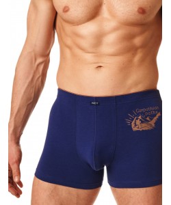 Чоловічі бавовняні труси боксери з принтом Key MXH 868 A23