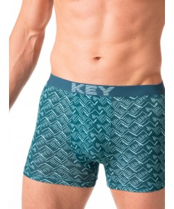 Чоловічі труси боксери з візерункової бавовни Key MXH 904 A24
