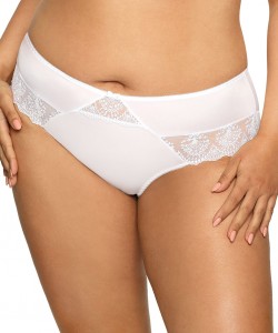 Вишукані жіночі трусики бразиліана з ніжним мереживом Ava 1921/B Freesia white Вишукані жіночі трусики бразиліана з ніжним мереживом Ava 1921/B Freesia white