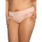 Жіночі трусики бразиліана з ніжним мереживом Ava 1924/B Freesia beige