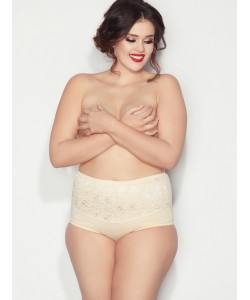 Жіночі втягуючі бавовняні трусики міді Mitex Ala 6XL-9XL