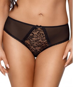 Жіночі трусики сліп із ніжного тюля і мережива Ava 1396 Crystal