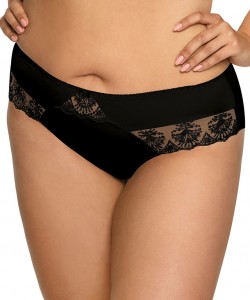 Елегантні чорні трусики сліп з розкішним мереживом Ava 1924 Black Елегантні чорні трусики сліп з розкішним мереживом Ava 1924 Black