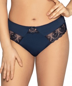Жіночі трусики сліп з вишивкою Ava 1924 Navy Blue Жіночі трусики сліп з вишивкою Ava 1924 Navy Blue