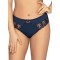 Жіночі трусики сліп з вишивкою Ava 1924 Navy Blue