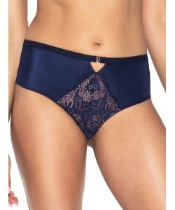 Яскраві жіночі трусики сліп із декором Ava 1939 Navy Blue