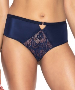 Яскраві жіночі трусики сліп із декором Ava 1939 Navy Blue